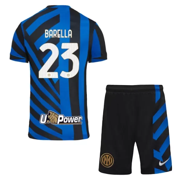 Kit De Football Inter Milan Barella 23 Enfant Domicile 24/25