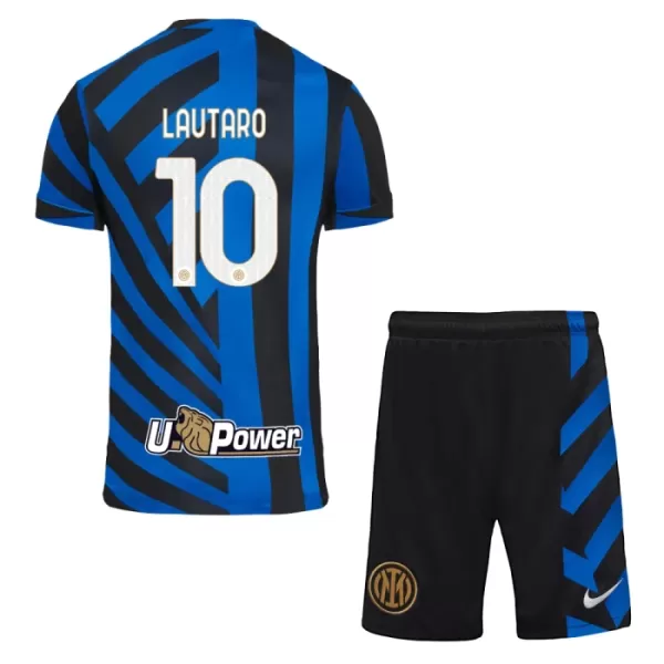 Kit De Football Inter Milan Lautaro Martínez 10 Enfant Domicile 24/25