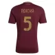 Maillot De Foot AS Roma Ndicka 5 Domicile 24/25