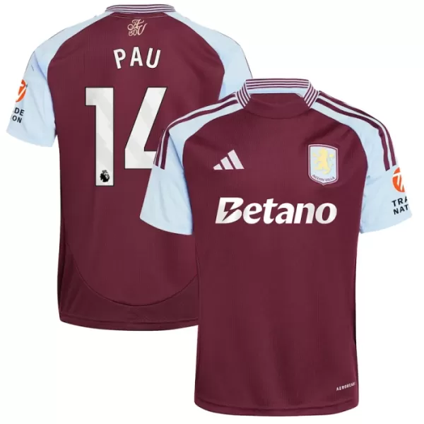 Maillot De Foot Aston Villa Pau 14 Domicile 24/25