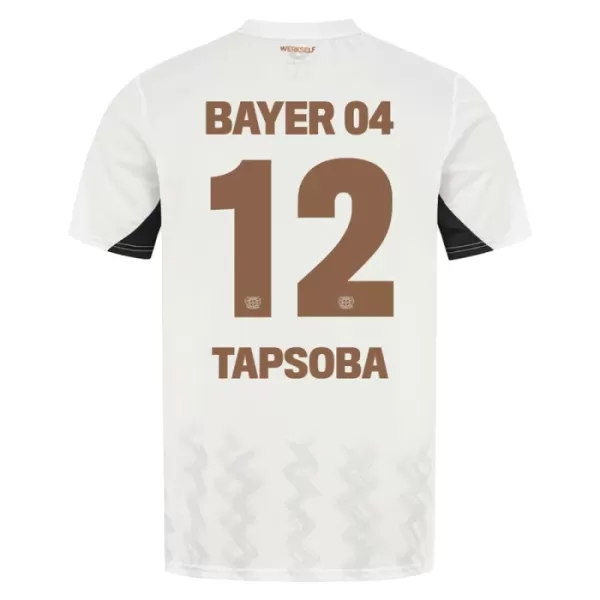 Maillot De Foot Bayer 04 Leverkusen Edmond Tapsoba 12 Extérieur 24/25