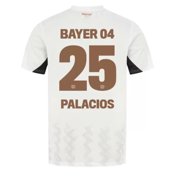 Maillot De Foot Bayer 04 Leverkusen Exequiel Palacios 25 Extérieur 24/25