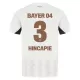 Maillot De Foot Bayer 04 Leverkusen Piero Hincapie 3 Extérieur 24/25