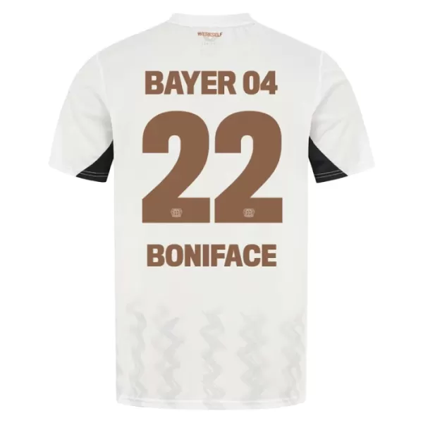 Maillot De Foot Bayer 04 Leverkusen Victor Boniface 22 Extérieur 24/25