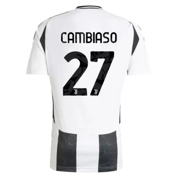 Maillot De Foot Juventus Cambiaso 27 Domicile 24/25