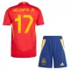 Kit De Football Espagne Williams JR 17 Enfant Domicile Euro 2024