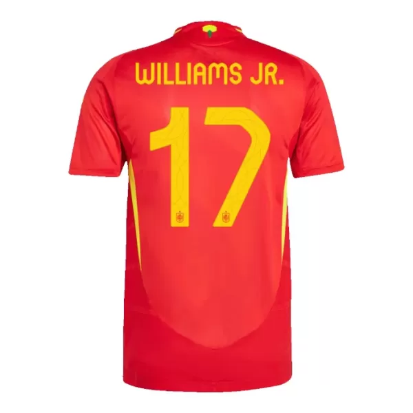 Kit De Football Espagne Williams JR 17 Enfant Domicile Euro 2024