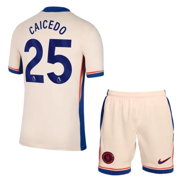 Kit De Football Chelsea Moisés Caicedo 25 Enfant Extérieur 24/25