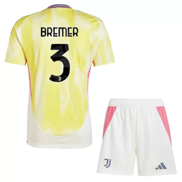 Kit De Football Juventus Bremer 3 Enfant Extérieur 24/25