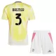 Kit De Football Juventus Bremer 3 Enfant Extérieur 24/25