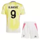 Kit De Football Juventus Dušan Vlahovic 9 Enfant Extérieur 24/25