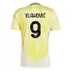 Kit De Football Juventus Dušan Vlahovic 9 Enfant Extérieur 24/25