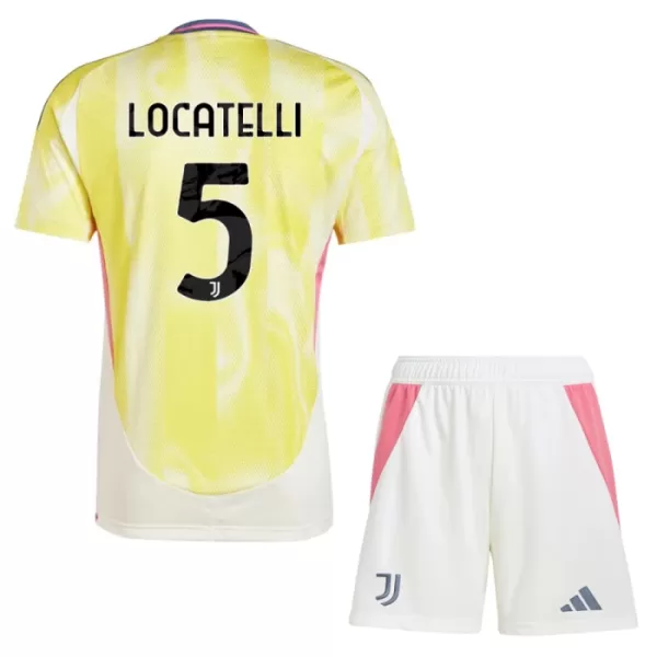 Kit De Football Juventus Locatelli 5 Enfant Extérieur 24/25