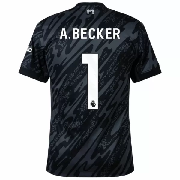 Maillot De Foot Gardien Liverpool Alisson Becker 1 24/25 Noir