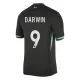 Maillot De Foot Liverpool Darwin Núñez 9 Extérieur 24/25