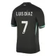 Maillot De Foot Liverpool Luis Díaz 7 Extérieur 24/25