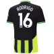 Maillot De Foot Manchester City Rodrigo Hernández 16 Extérieur 24/25