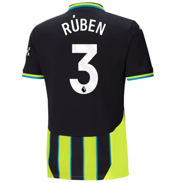 Maillot De Foot Manchester City Rúben Dias 3 Extérieur 24/25