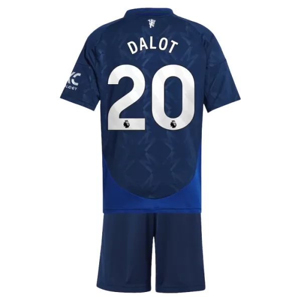 Kit De Football Manchester United Diogo Dalot 20 Enfant Extérieur 24/25