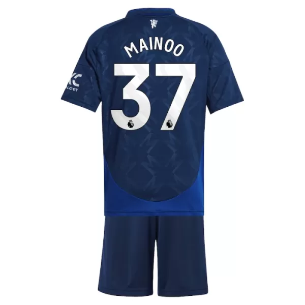 Kit De Football Manchester United Mainoo 37 Enfant Extérieur 24/25