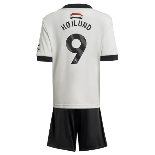 Kit De Football Manchester United Rasmus Højlund 9 Enfant Third 24/25