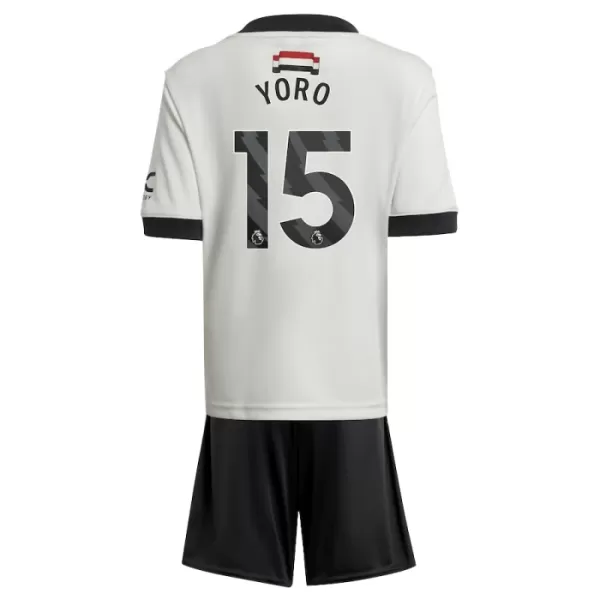 Kit De Football Manchester United Yoro 15 Enfant Third 24/25