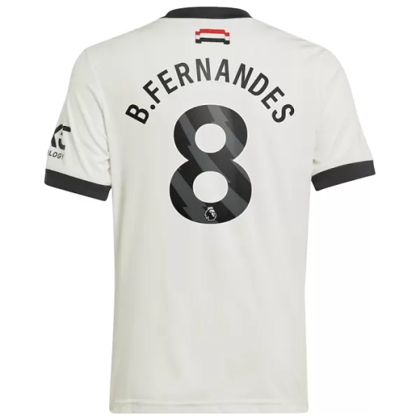 Maillot De Foot Manchester United Bruno Fernandes 8 Third 24/25