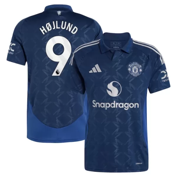 Maillot De Foot Manchester United Rasmus Højlund 9 Extérieur 24/25