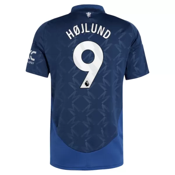 Maillot De Foot Manchester United Rasmus Højlund 9 Extérieur 24/25