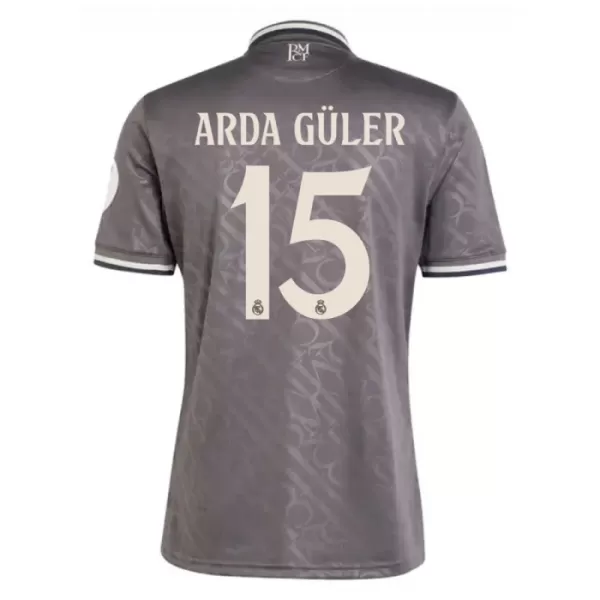 Maillot De Foot Real Madrid Arda Guler 15 Third 24/25