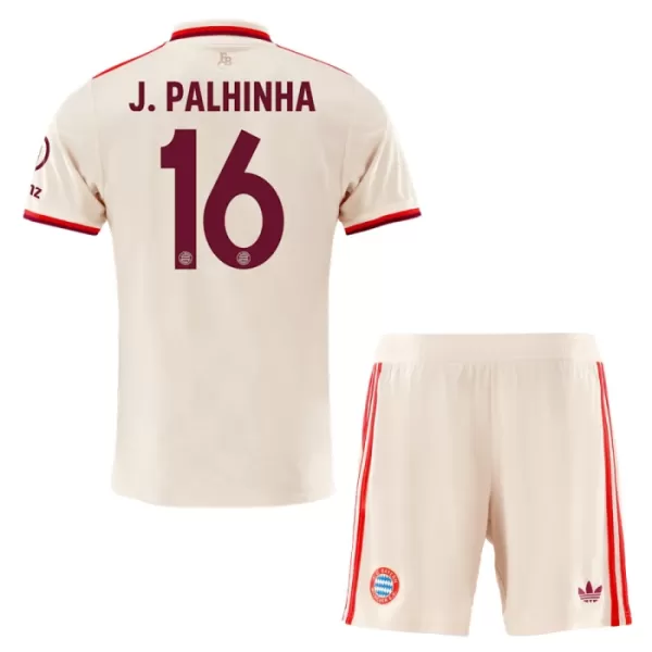 Kit De Football FC Bayern Munich J. Palhinha 16 Enfant Third 24/25