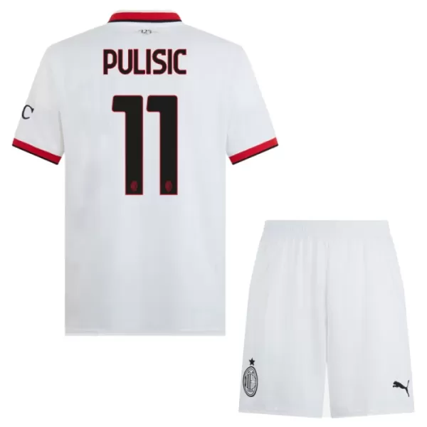 Kit De Football Milan AC Christian Pulišić 11 Enfant Extérieur 24/25