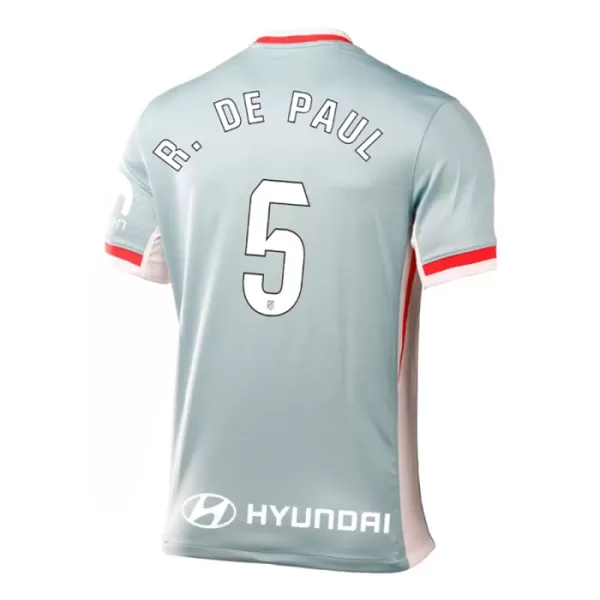 Maillot De Foot Atlético Madrid Rodrigo de Paul 5 Extérieur 24/25