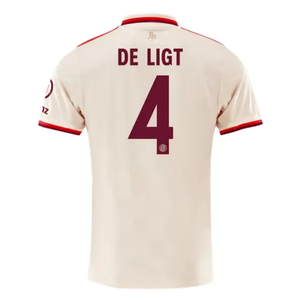 Maillot De Foot FC Bayern Munich Matthijs de Ligt 4 Third 24/25