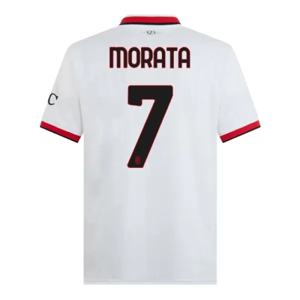 Maillot De Foot Milan AC Alvaro Morata 7 Extérieur 24/25