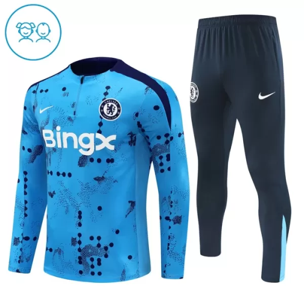 Chelsea Enfant Kit de Sweat-shirt d’entraînement 24/25 Bleu