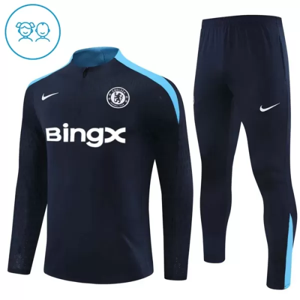 Chelsea Enfant Kit de Sweat-shirt d’entraînement 24/25 Noir