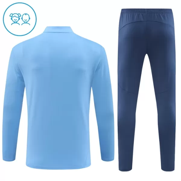 Manchester City Enfant Kit de Sweat-shirt d’entraînement 24/25 Bleu