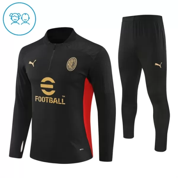 Milan AC Enfant Kit de Sweat-shirt d’entraînement 24/25 Noir