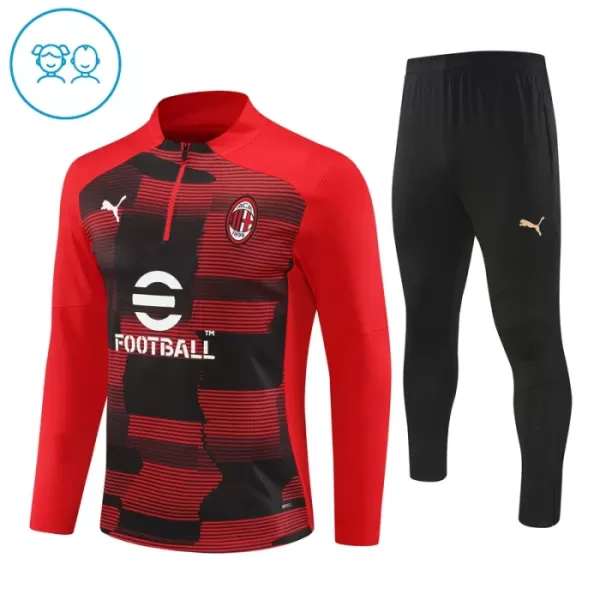 Milan AC Enfant Kit de Sweat-shirt d’entraînement 24/25 Rouge