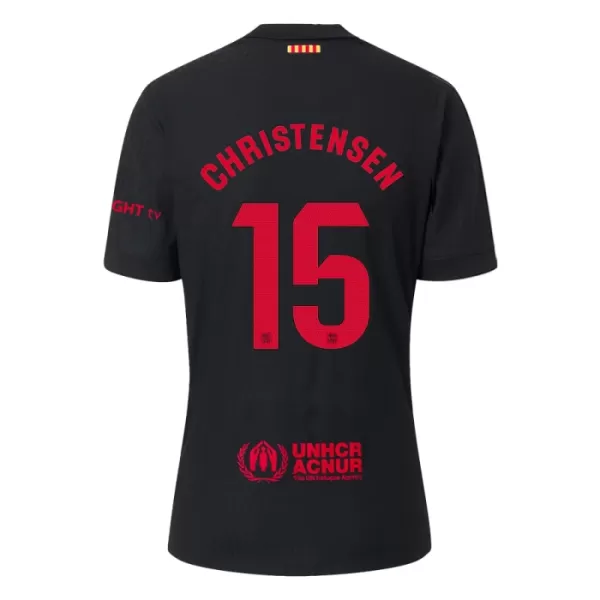 Maillot De Foot FC Barcelone Christensen 15 Extérieur 24/25