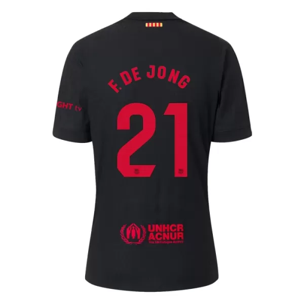 Maillot De Foot FC Barcelone Frenkie de Jong 21 Extérieur 24/25