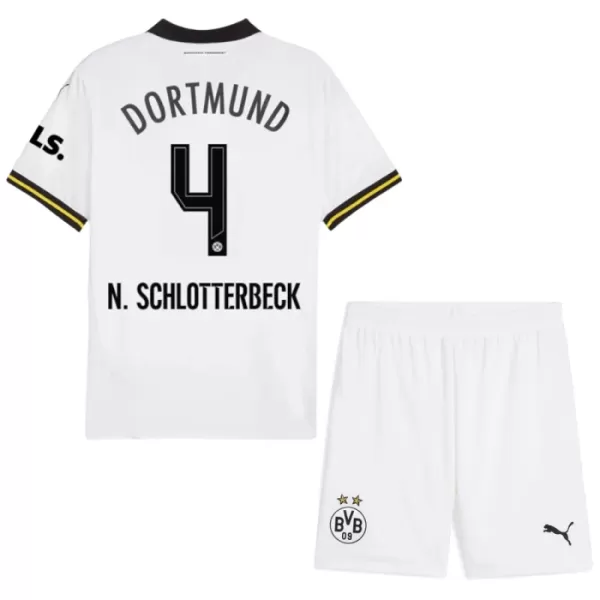 Kit De Football Borussia Dortmund Nico Schlotterbeck 4 Enfant Third 24/25