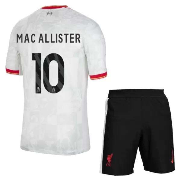 Kit De Football Liverpool Alexis Mac Allister 10 Enfant Third 24/25