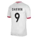 Kit De Football Liverpool Darwin Núñez 9 Enfant Third 24/25