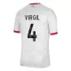 Kit De Football Liverpool Virgil van Dijk 4 Enfant Third 24/25