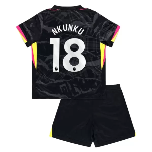 Kit De Football Chelsea Christopher Nkunku 18 Enfant Third 24/25