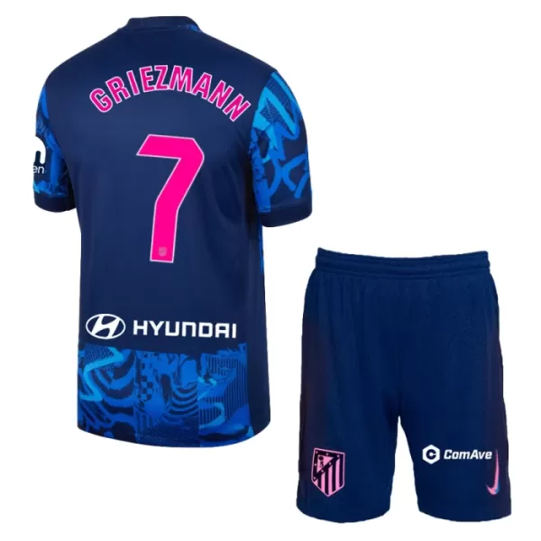 Kit De Football Atlético Madrid Antoine Griezmann 7 Enfant Third 24/25