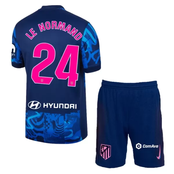 Kit De Football Atlético Madrid Le Normand 24 Enfant Third 24/25