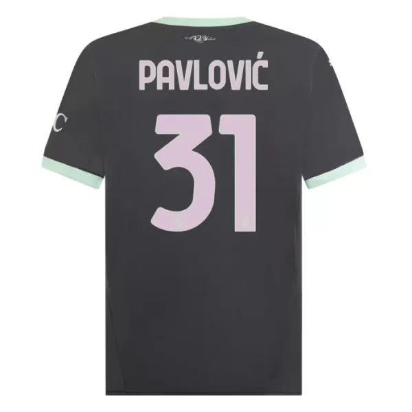 Maillot De Foot Milan AC Pavlovic 31 Third 24/25